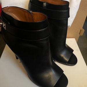 Givenchy Peep toe Shark Booties